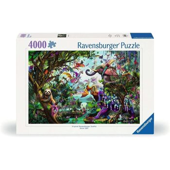 Ravensburger Ravensburger Puzzle 4000pc Tropical Dragons