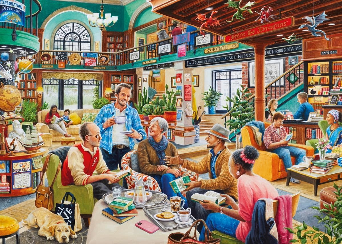 Ravensburger Ravensburger Puzzle 1000pc Turn the Page Bookclub