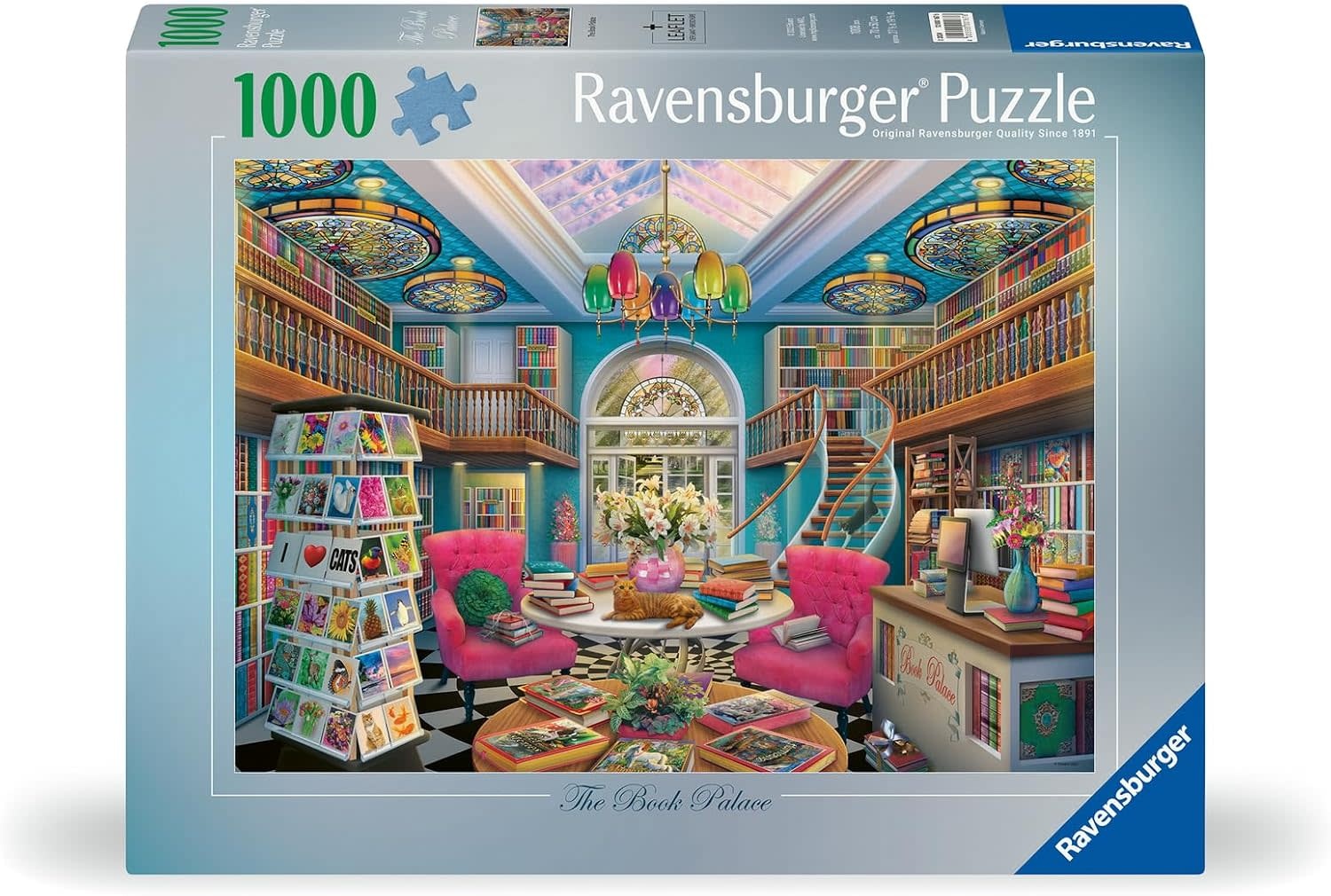 Ravensburger Ravensburger Puzzle 1000pc The Book Palace
