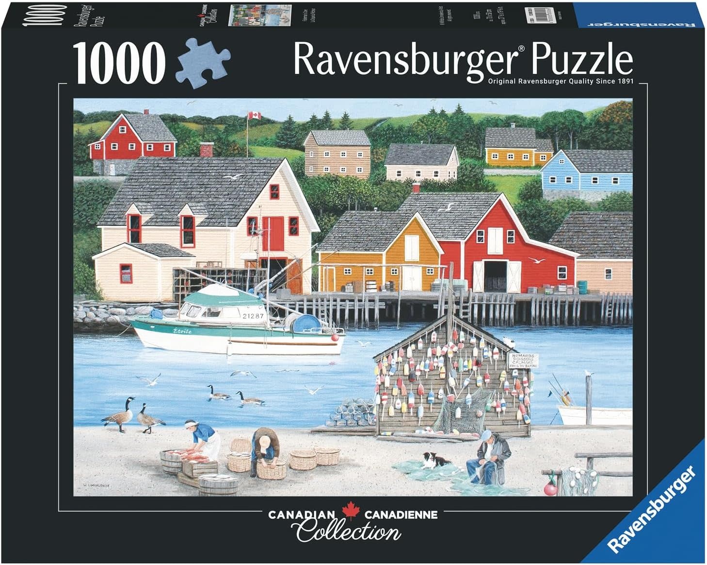 Ravensburger Ravensburger Puzzle 1000pc Fisherman's Cove