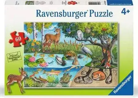 Ravensburger Ravensburger Puzzle 60pc Animals Above and Below