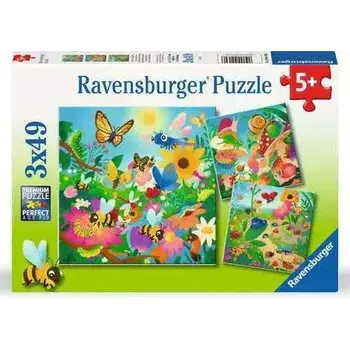 Ravensburger Ravensburger Puzzle 3x49pc Bugs, Bugs, Bugs
