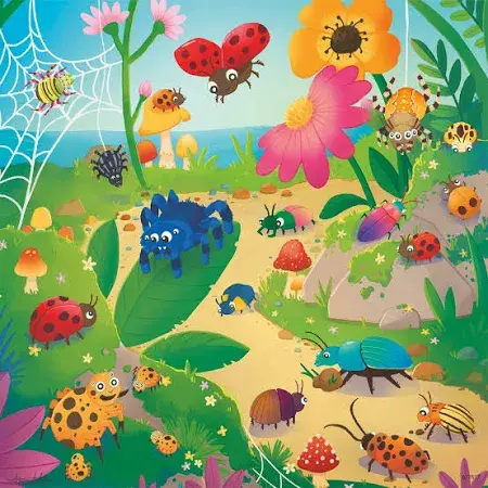 Ravensburger Ravensburger Puzzle 3x49pc Bugs, Bugs, Bugs