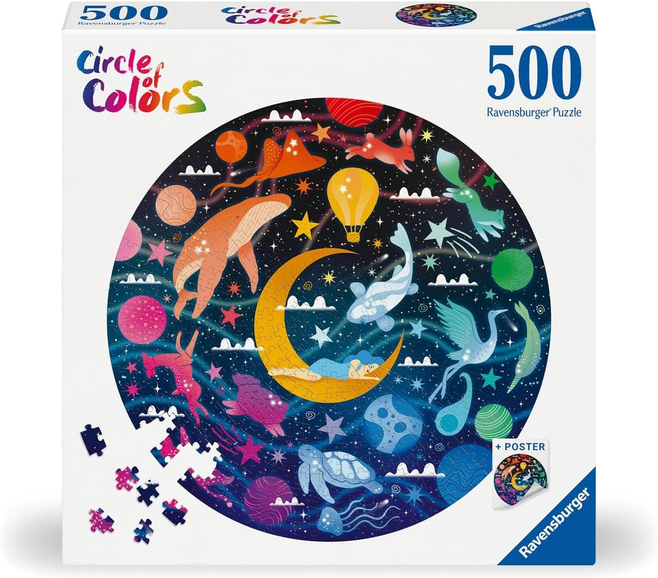 Ravensburger Ravensburger Puzzle 500pc Circle of Colors Dreams