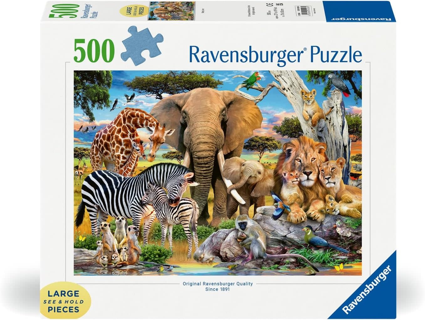 Ravensburger Ravensburger Puzzle 500pc Large Format Baby Love