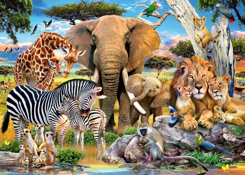 Ravensburger Ravensburger Puzzle 500pc Large Format Baby Love