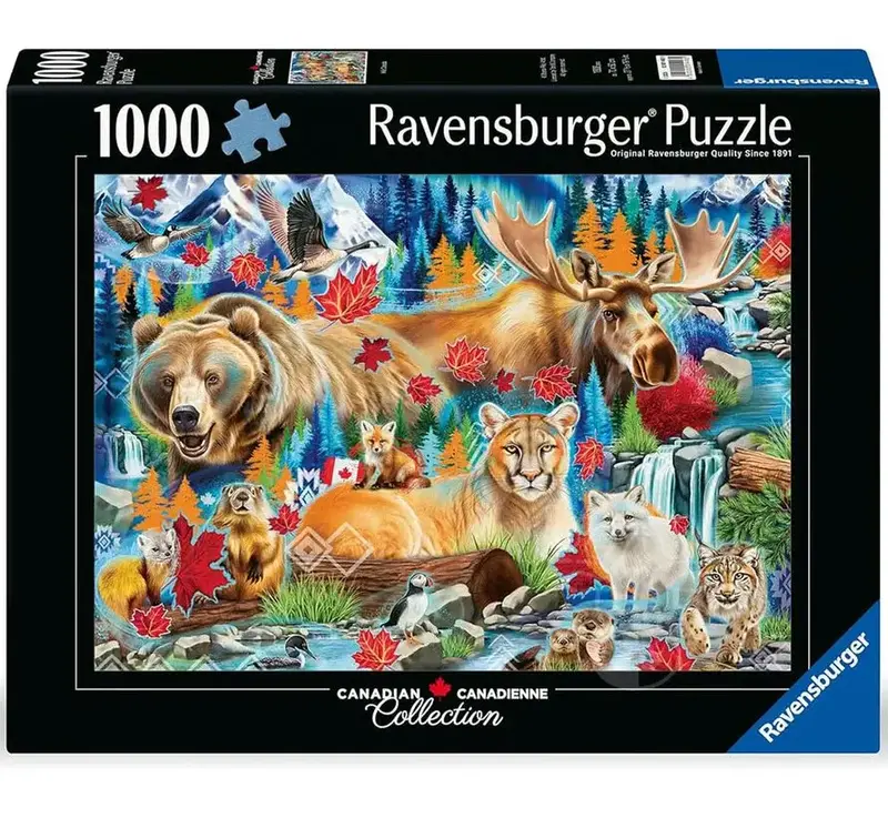 Ravensburger Ravensburger Puzzle 1000pc Wild Canada