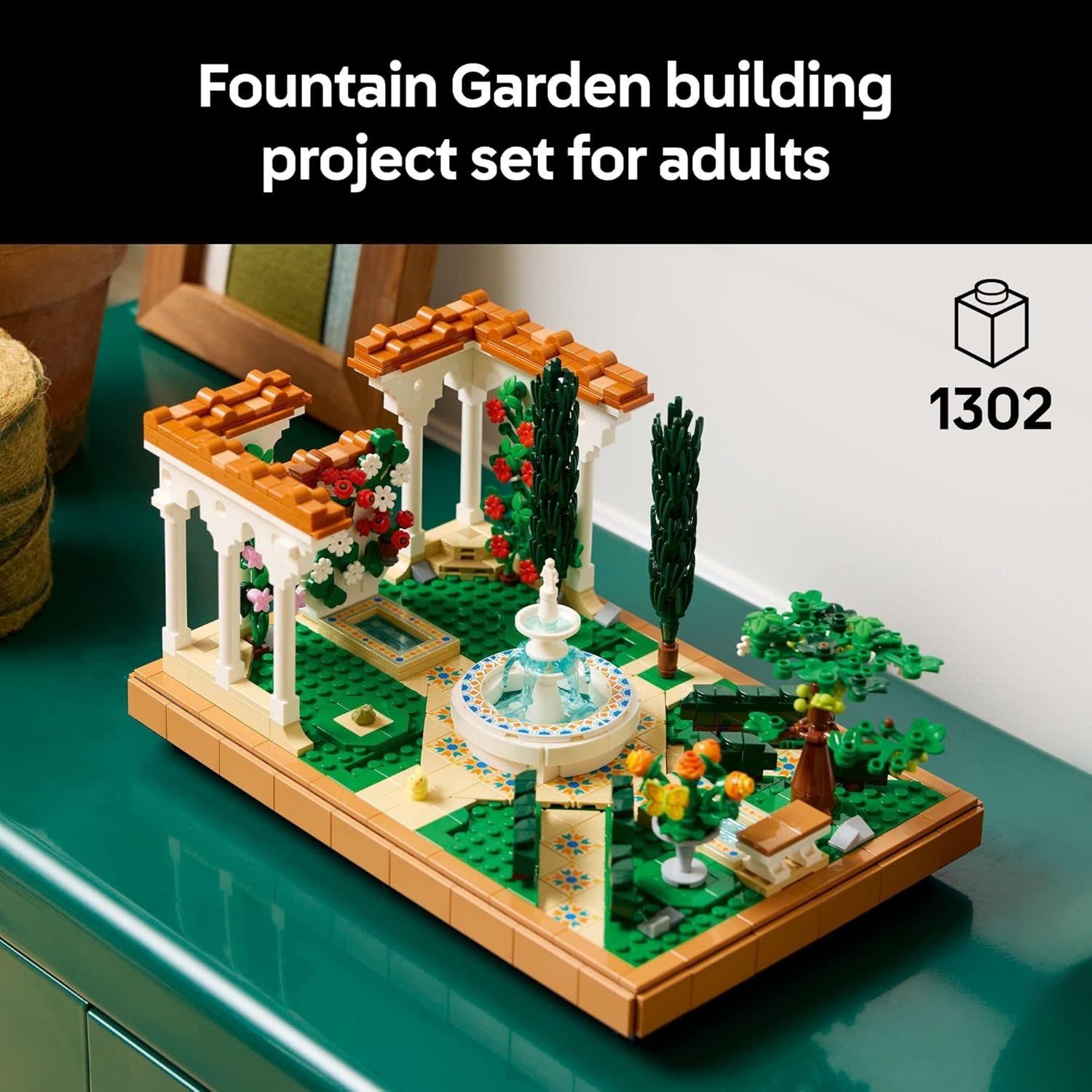 Lego Lego Icons Fountain Garden