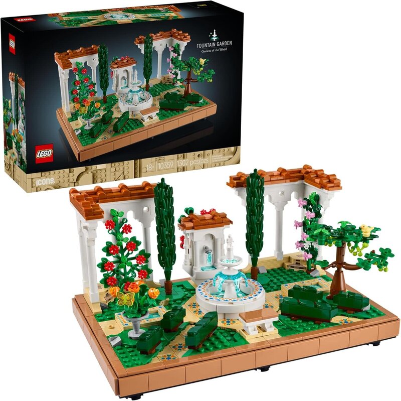 Lego Lego Icons Fountain Garden