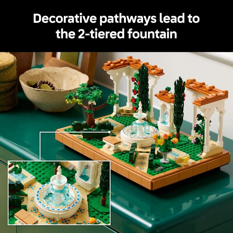 Lego Lego Icons Fountain Garden
