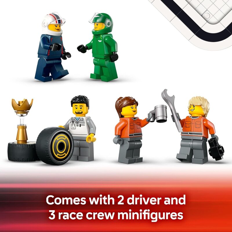 Lego Lego City F1 Truck with RB20 and AMR24