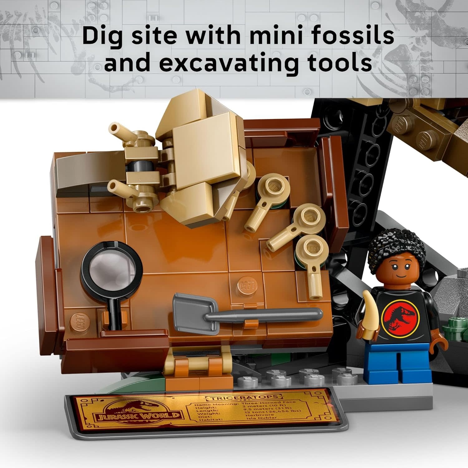 Lego Lego Jurassic World Fossils: Triceratop