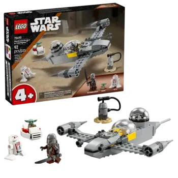 Lego Lego Star Wars Mando and Grogu's Starfighter