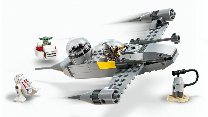 Lego Lego Star Wars Mando and Grogu's Starfighter