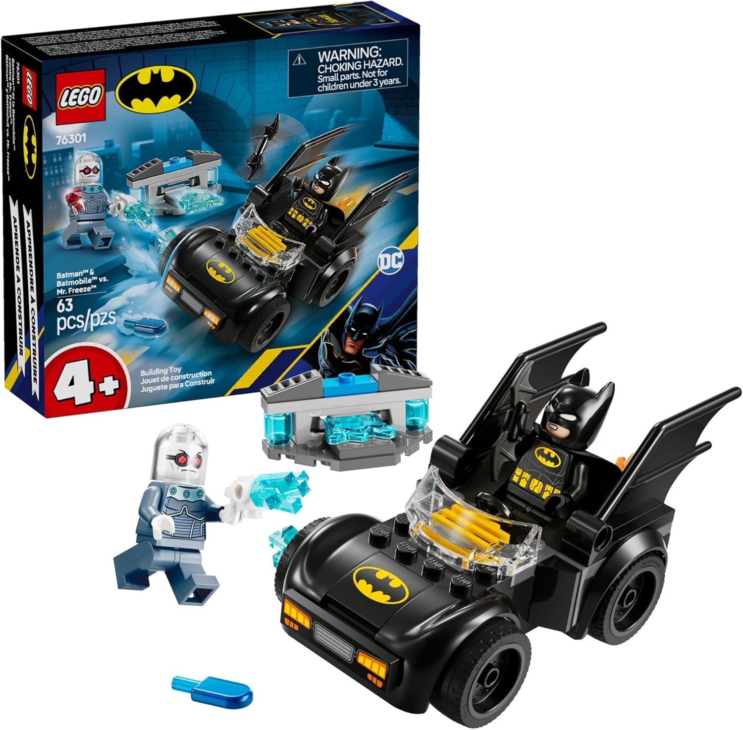 Lego Lego Super Heros Batman & Batmobile vs Mr. Freeze