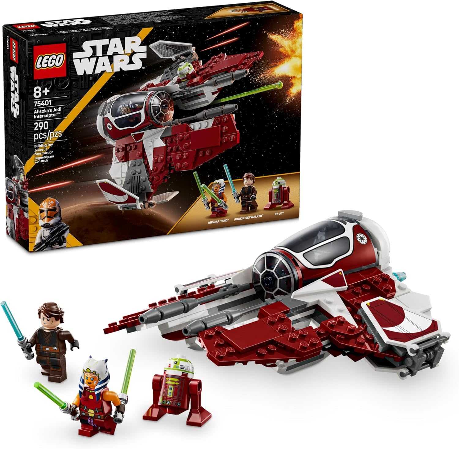 Lego Lego Star Wars Ahsoka's Jedi Interceptor