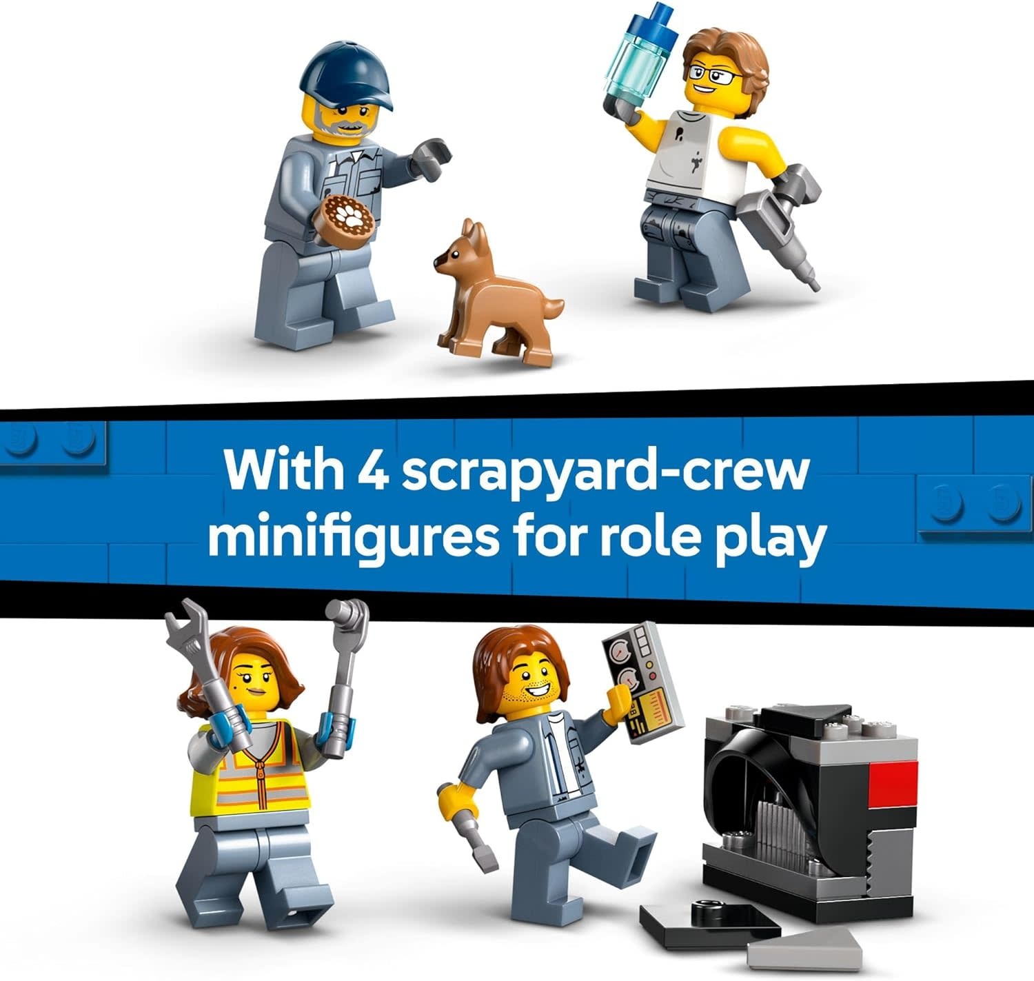 Lego Lego City Scrapyard with Cars