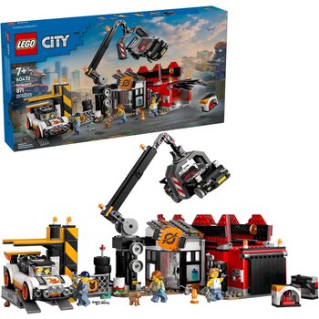 Lego Lego City Scrapyard with Cars