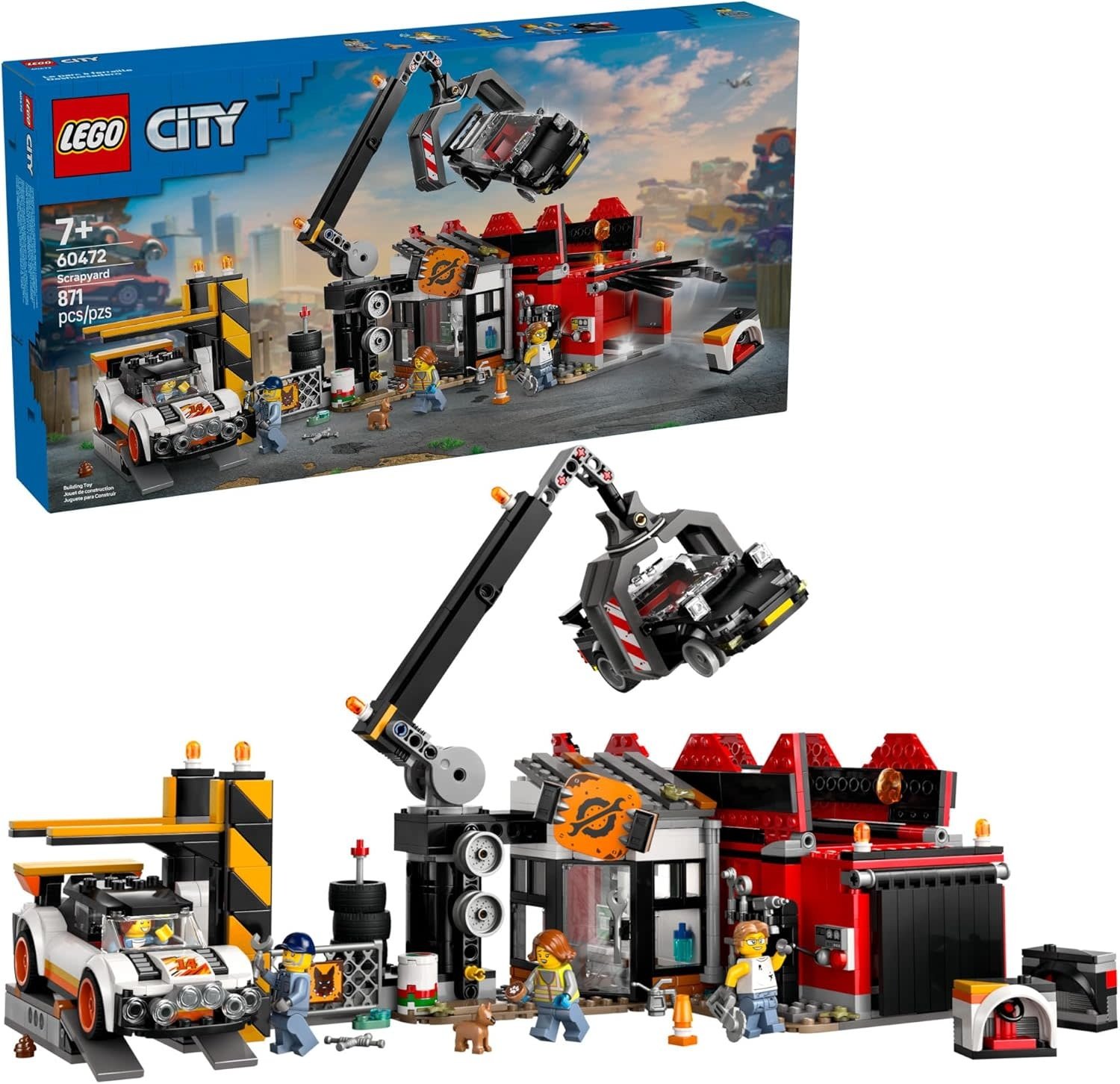 Lego Lego City Scrapyard with Cars