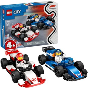 Lego Lego City F1 Williams and Haas Race Cars