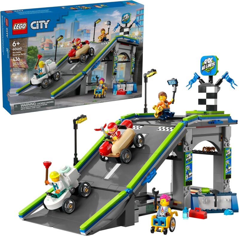 Lego Lego City No Limits Race Car Ramp Track