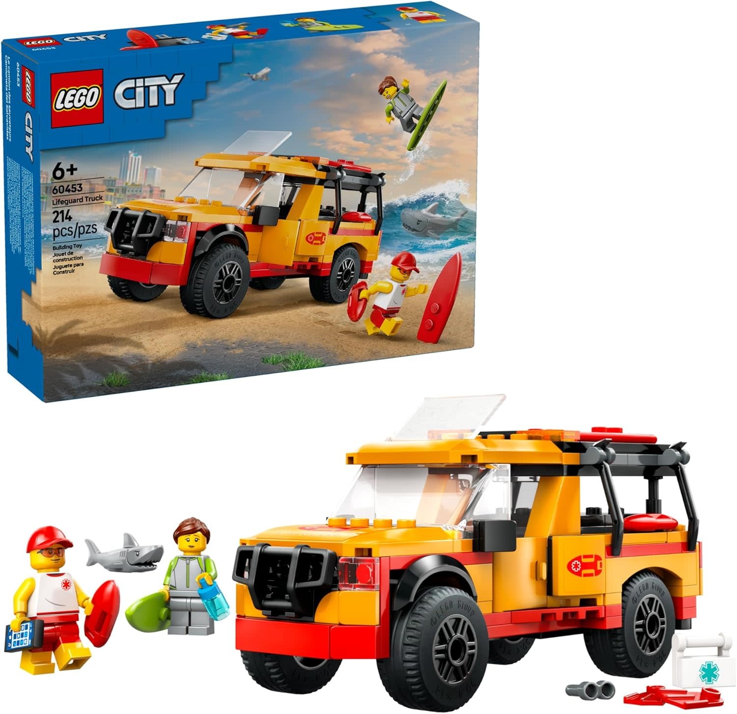 Lego Lego City Lifegaurd Beach Rescue Truck