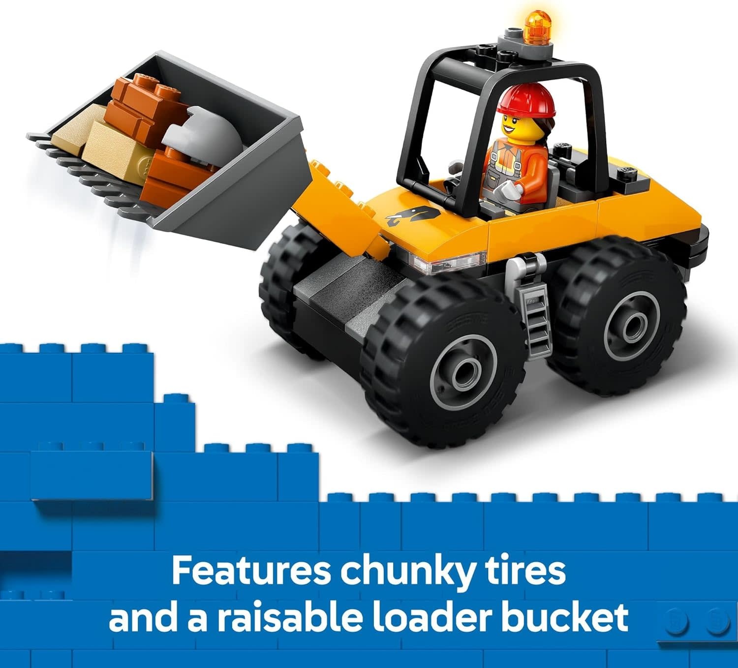 Lego Lego City Yellow Construction Wheel Loader