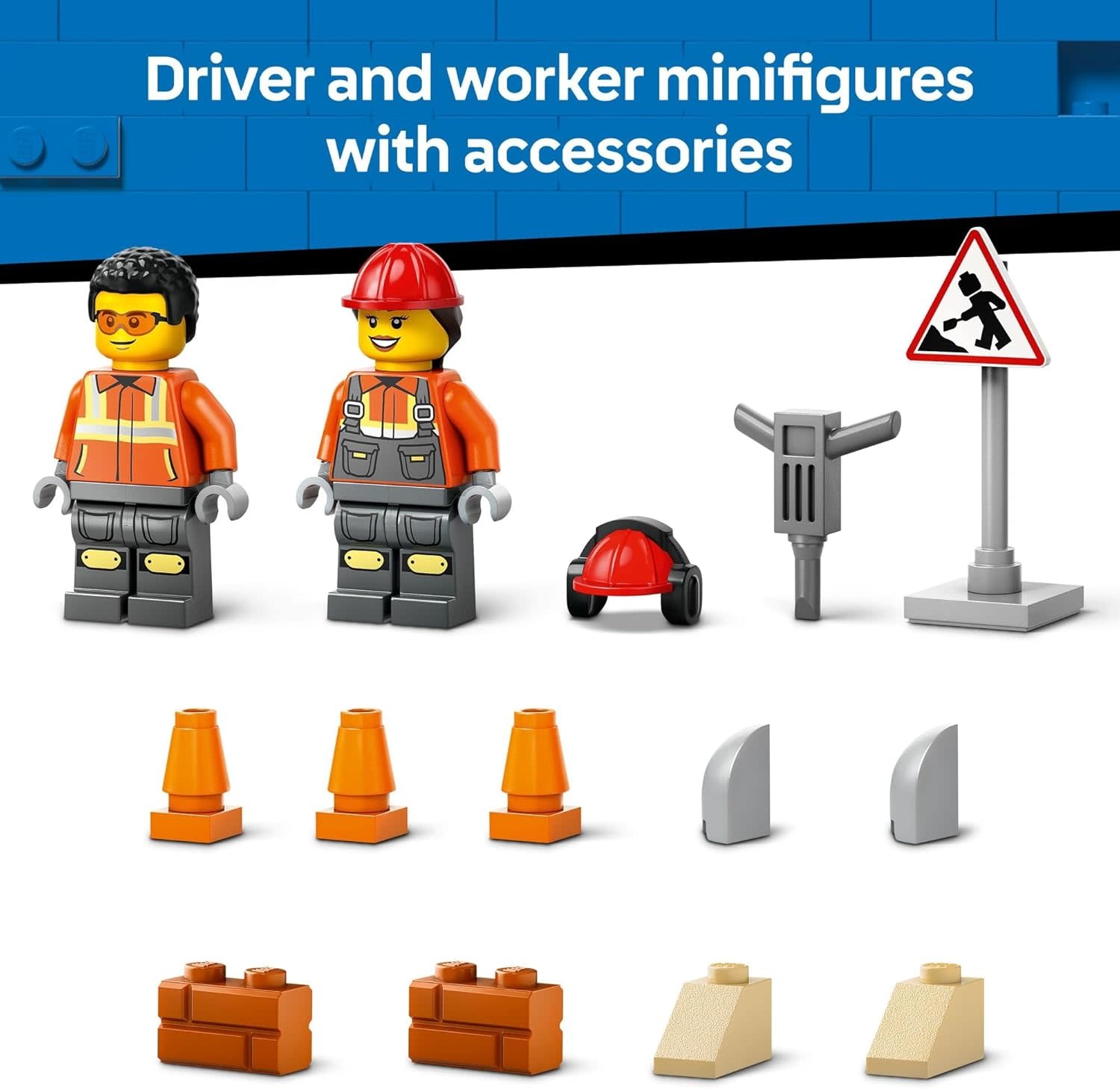 Lego Lego City Yellow Construction Wheel Loader