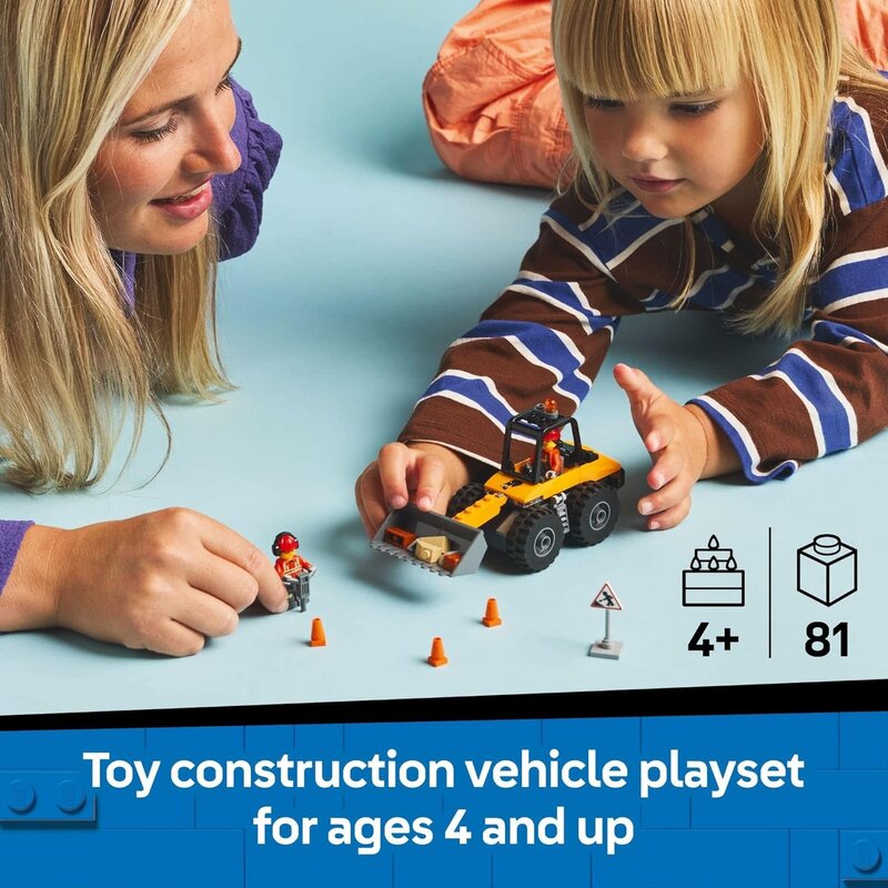 Lego Lego City Yellow Construction Wheel Loader