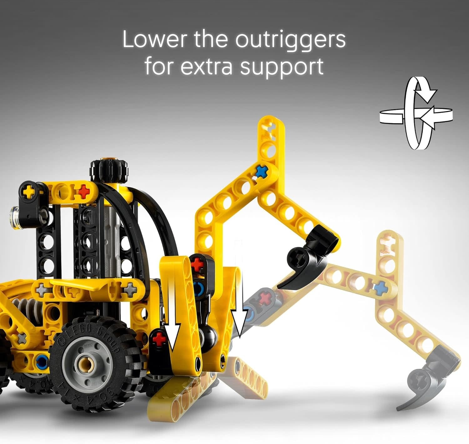 Lego Lego Technic Backhoe Loader