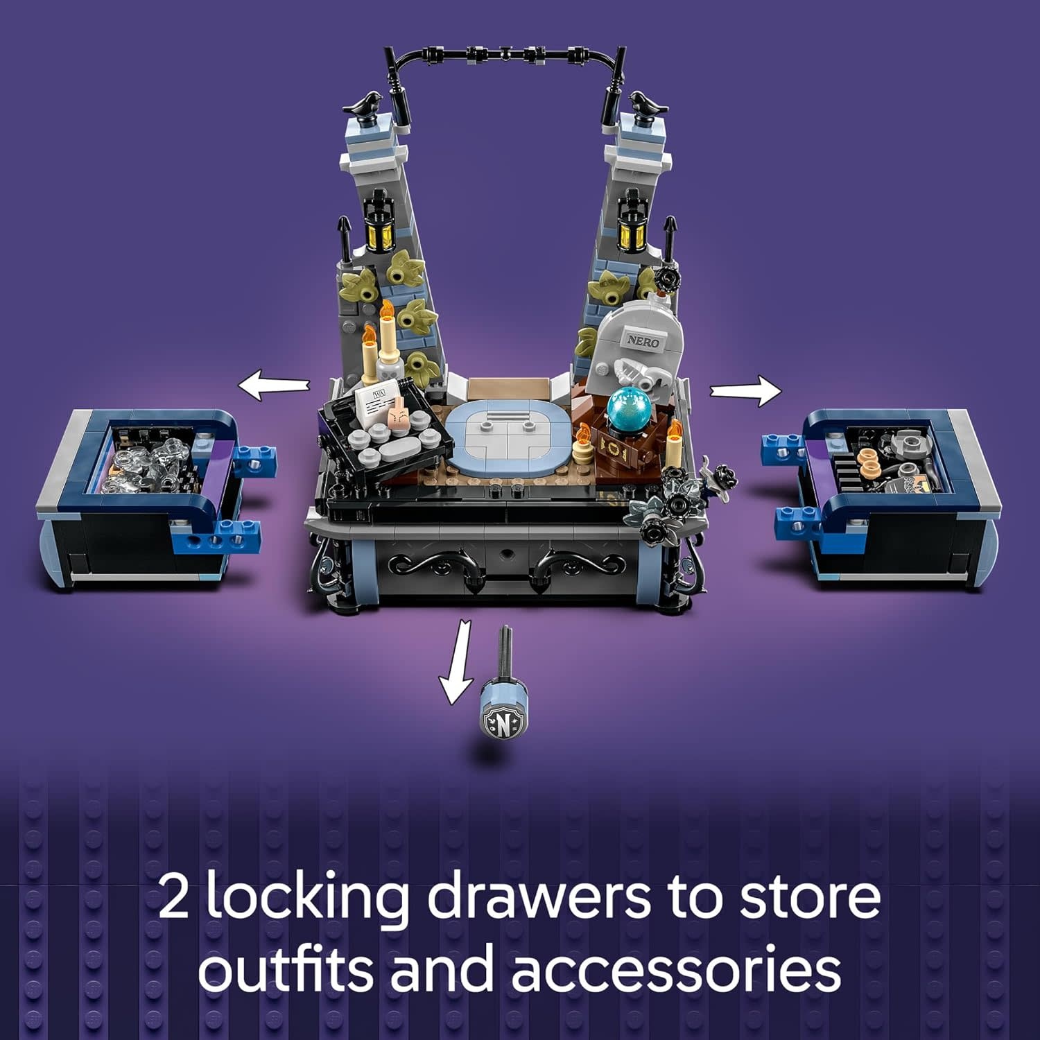 Lego Lego Wednesday Addams Figure