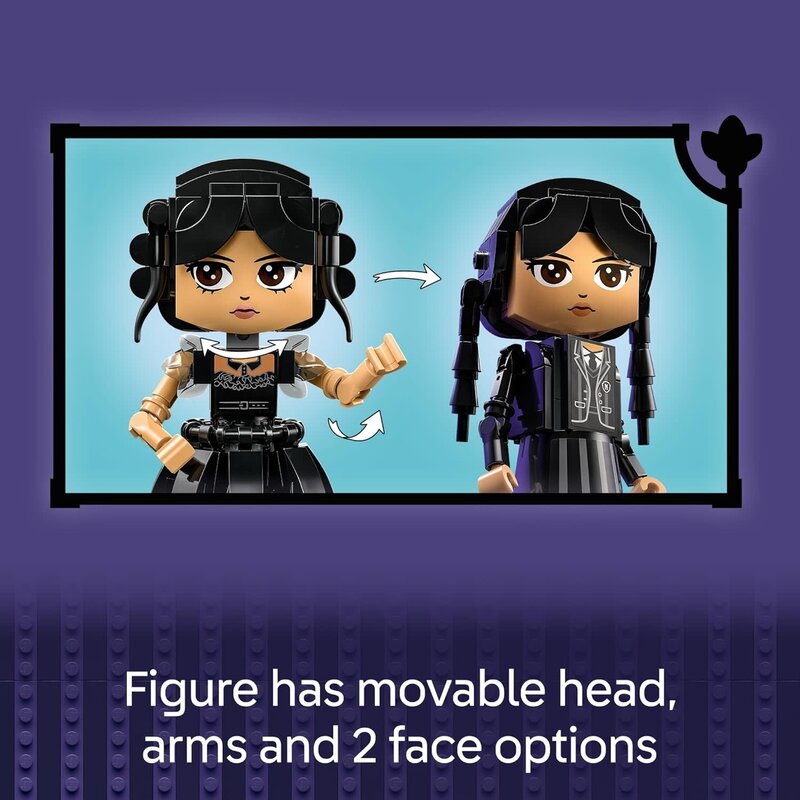 Lego Lego Wednesday Addams Figure