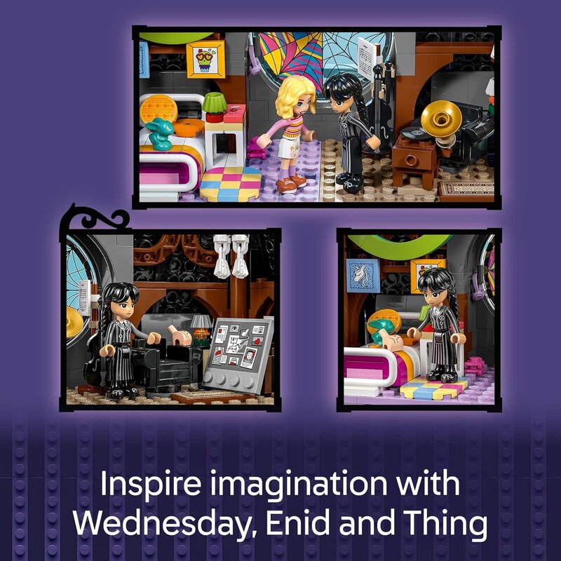 Lego Lego Wednesday & Enid's Dorm Room