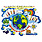 Artburn Artburn Pillowcase Planet Earth Bilingual