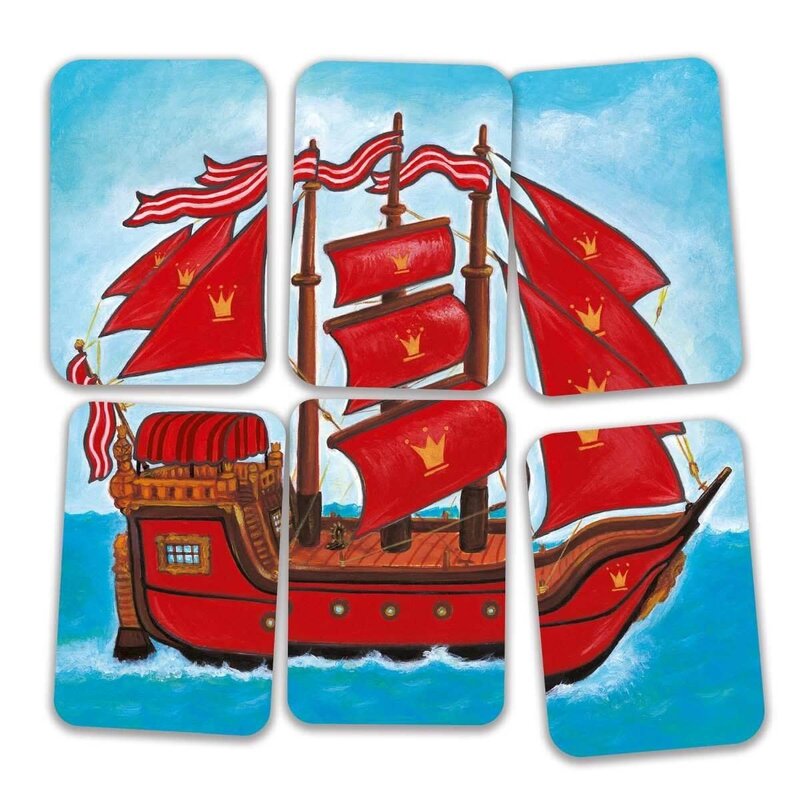 DJeco DJeco Card Game Piratatak
