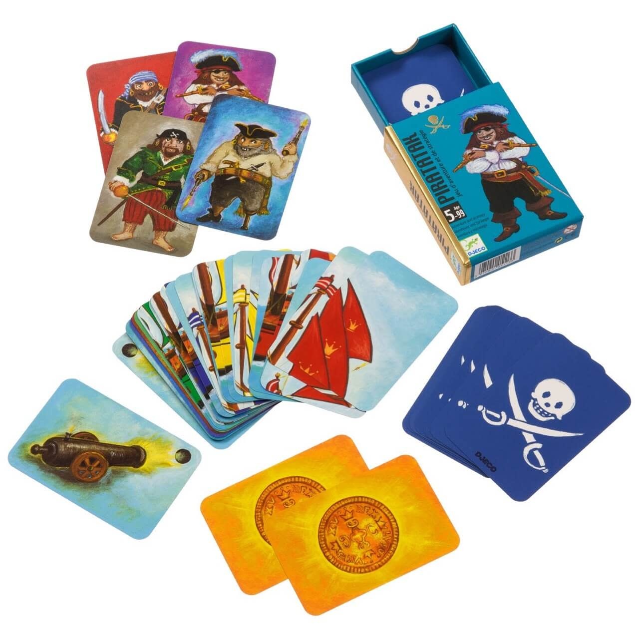 DJeco DJeco Card Game Piratatak