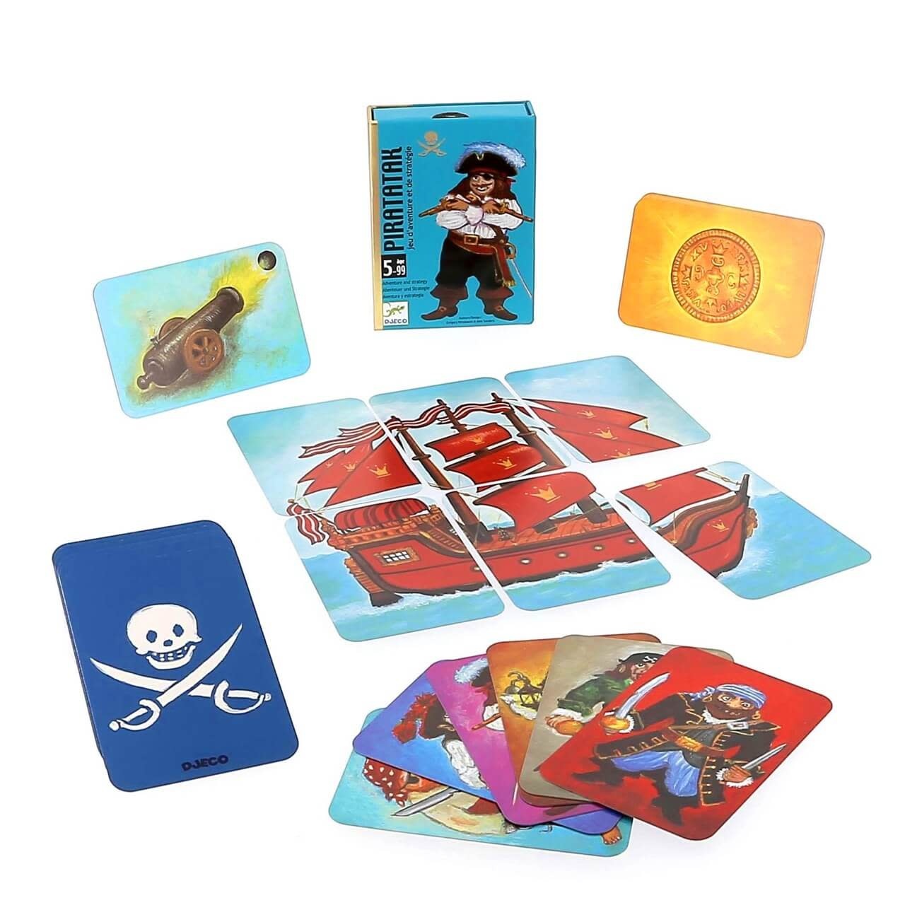 DJeco DJeco Card Game Piratatak