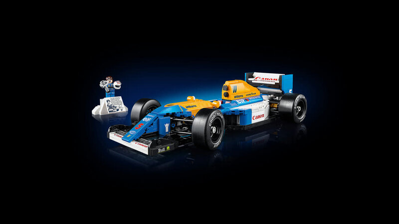 Lego Lego Icons Williams F1 Race Car & Nigel Mansel