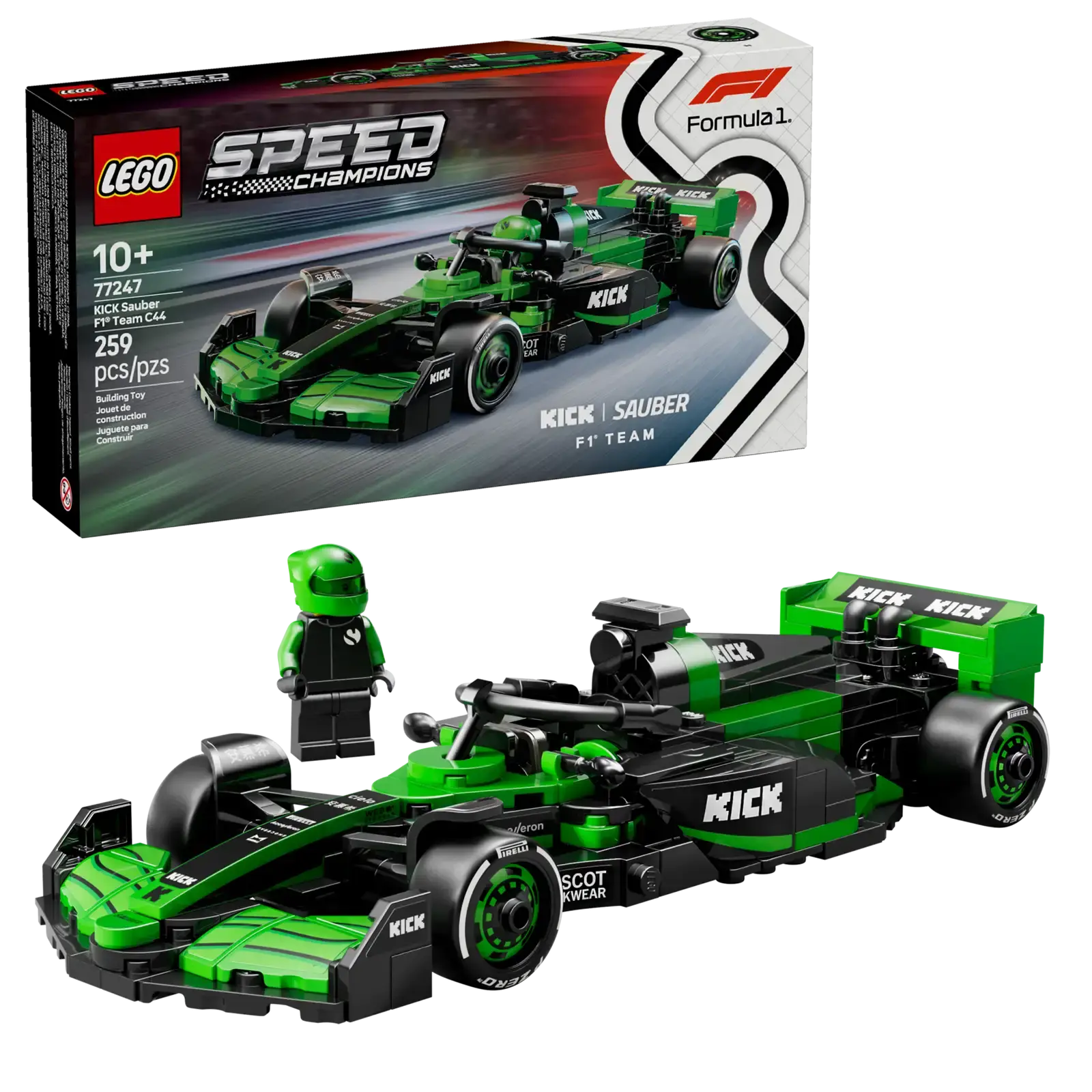 Lego Lego Speed Champions Kick Sauber F1 Race Car
