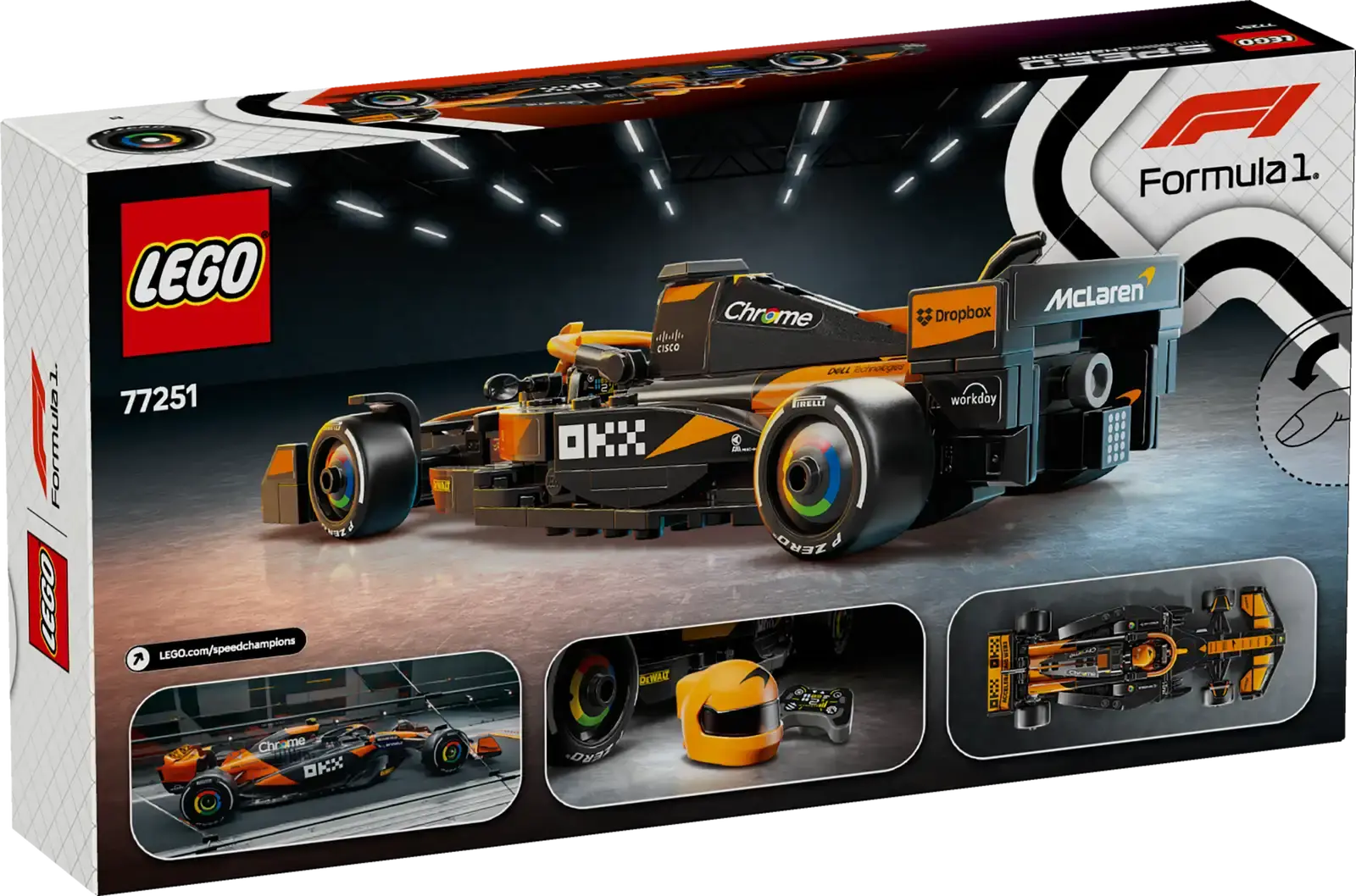 Lego Lego Speed Champions McLaren F1 Race Car