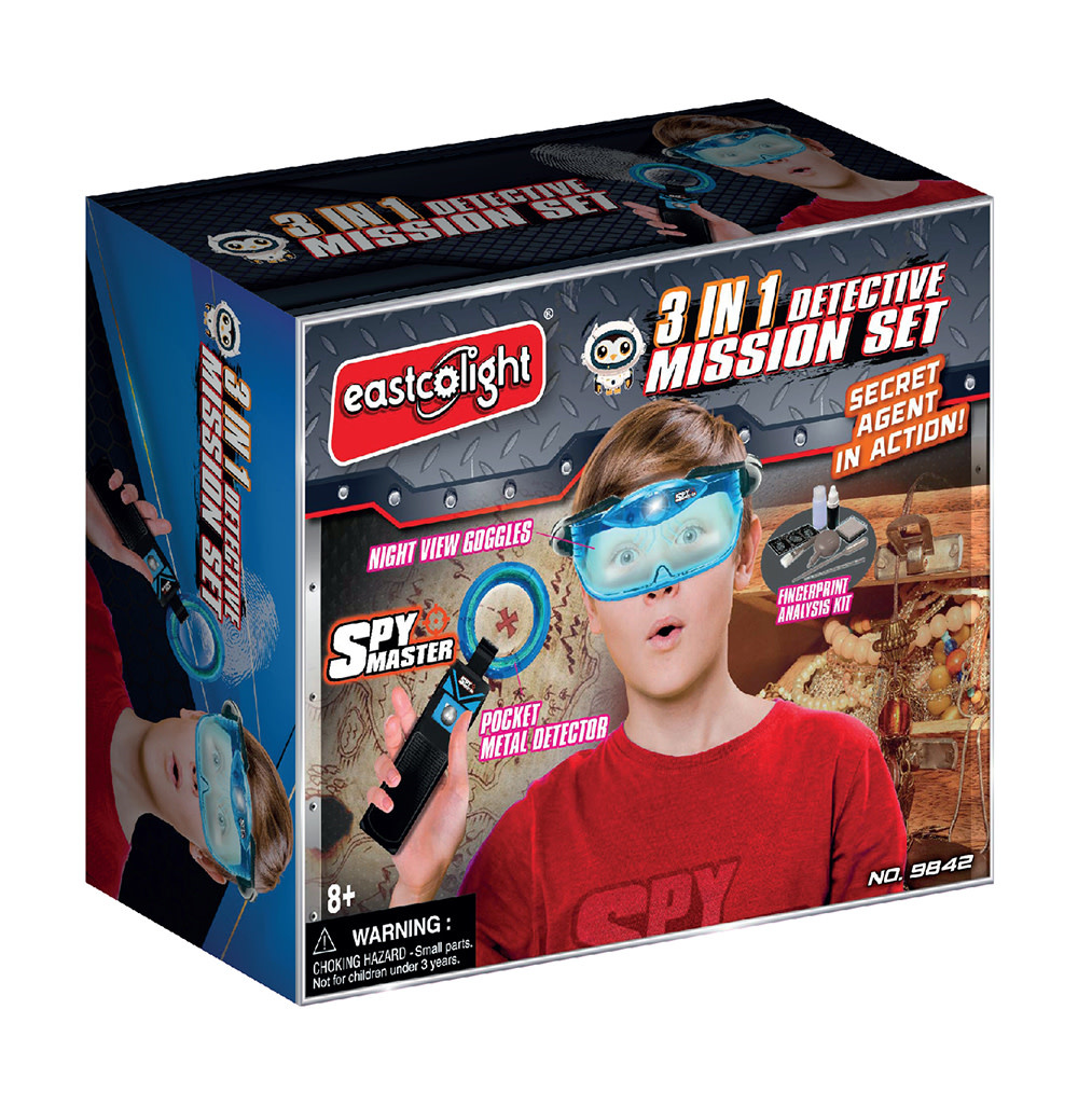Eastcolight Spy Master 3 in 1 Detective Mission Set