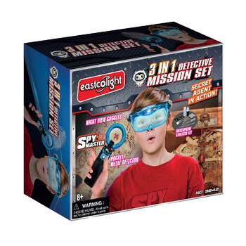 Eastcolight Spy Master 3 in 1 Detective Mission Set