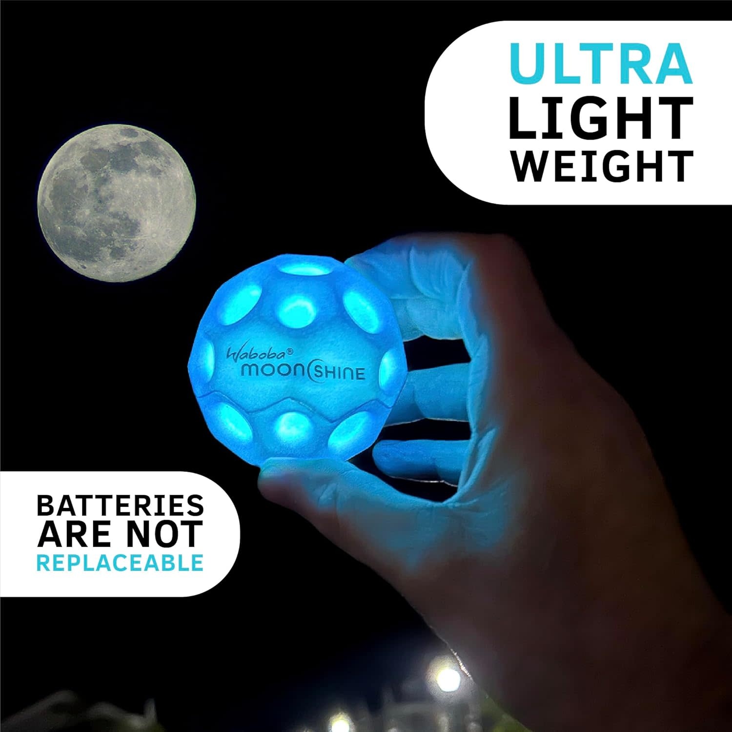 Waboba Waboba Moon Ball Moonshine Light Up 2.0