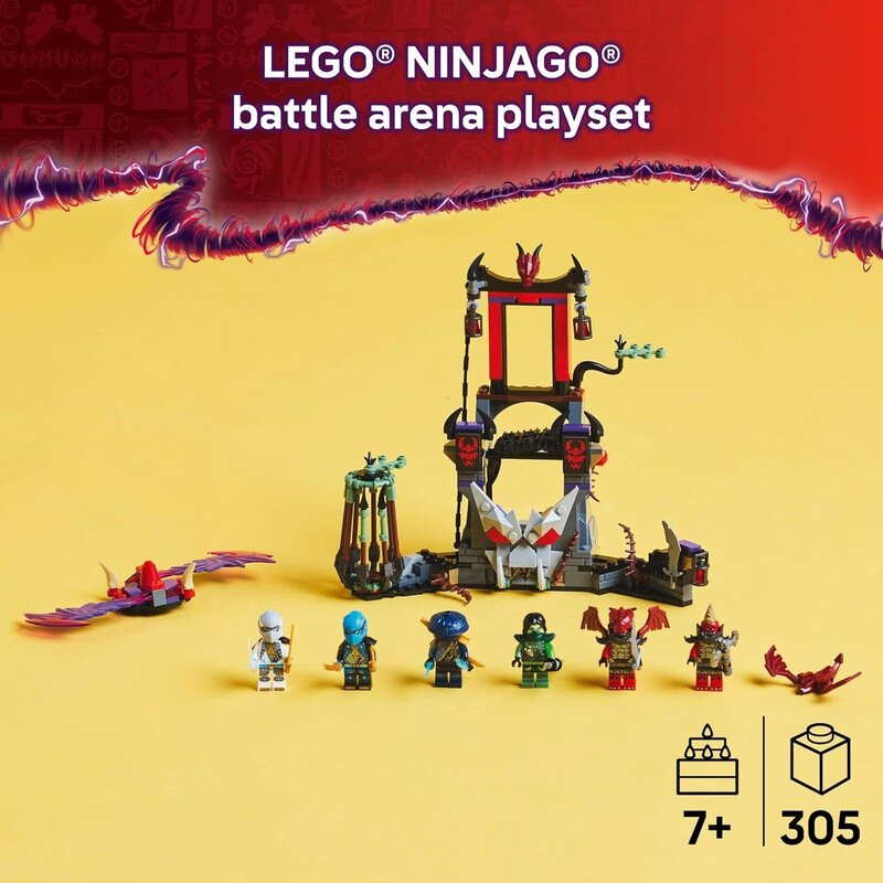 Lego Lego Ninjago Dragonian Storm Village