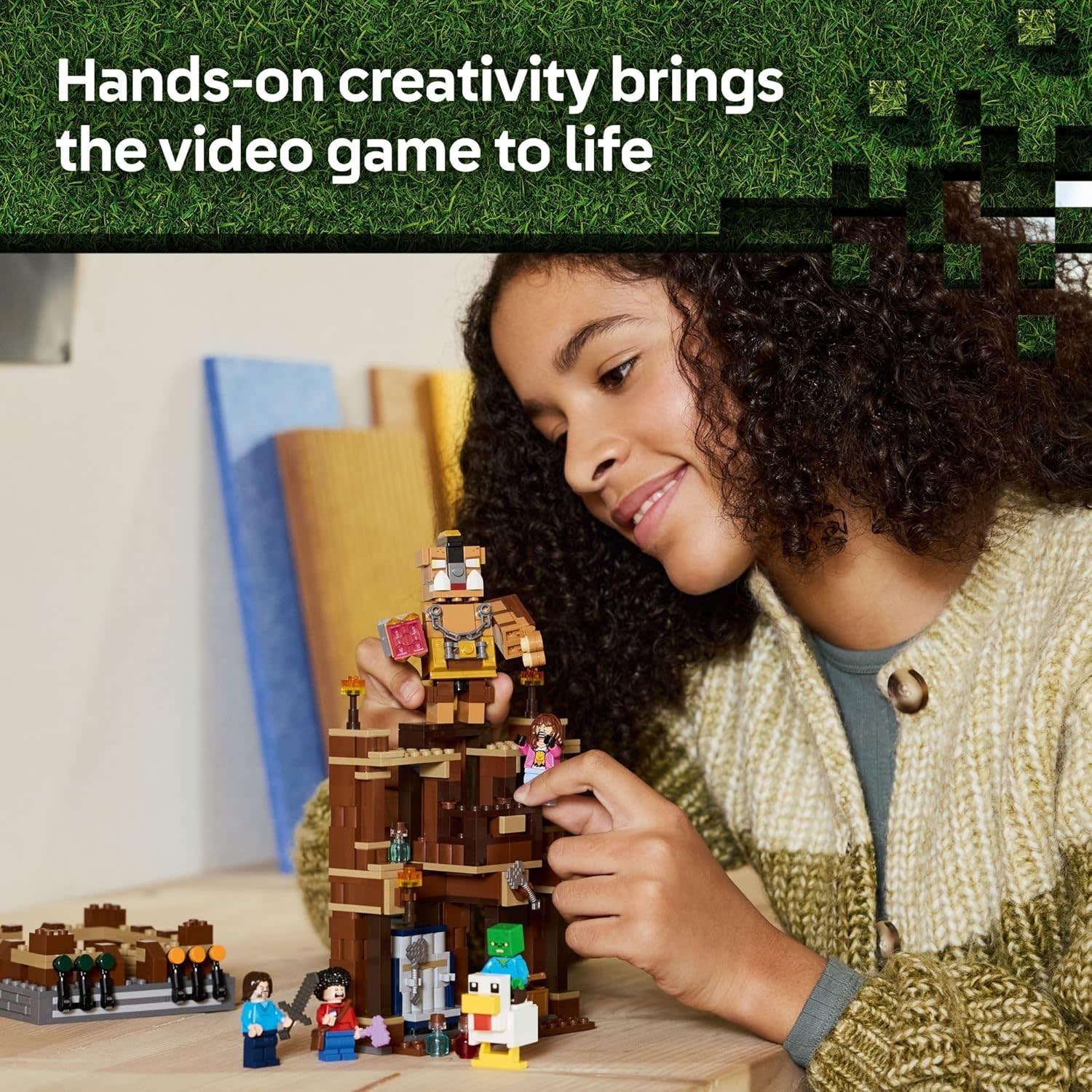 Lego Lego Minecraft Woodland Mansion Fighting Ring