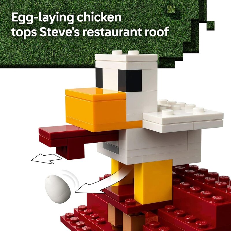 Lego Lego Minecraft The Ghast Balloon Village