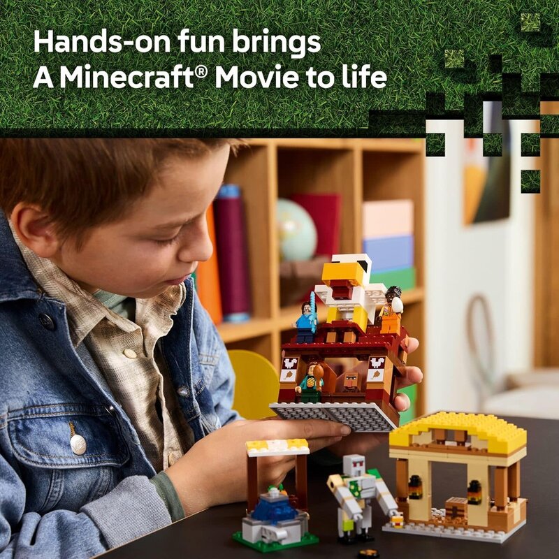 Lego Lego Minecraft The Ghast Balloon Village