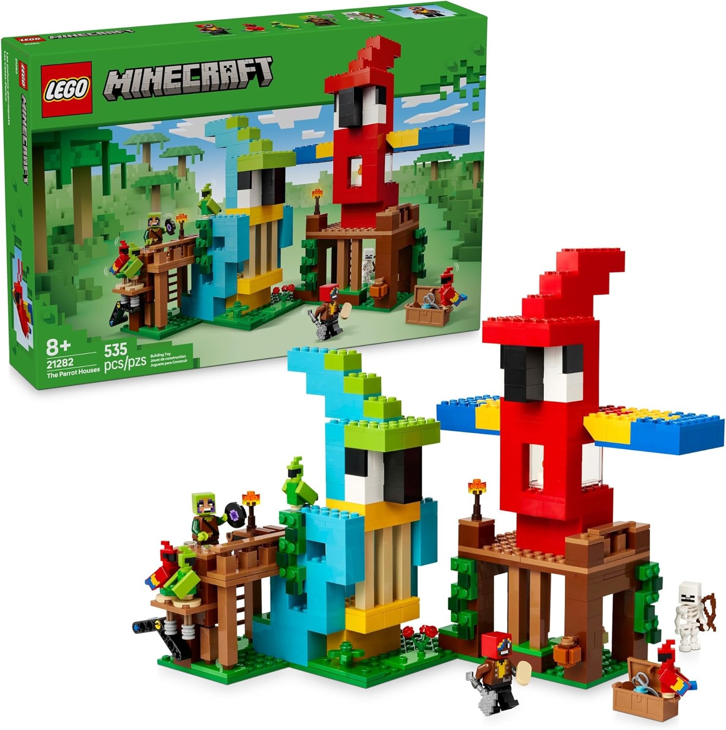 Lego Lego Minecraft The Parrot Houses