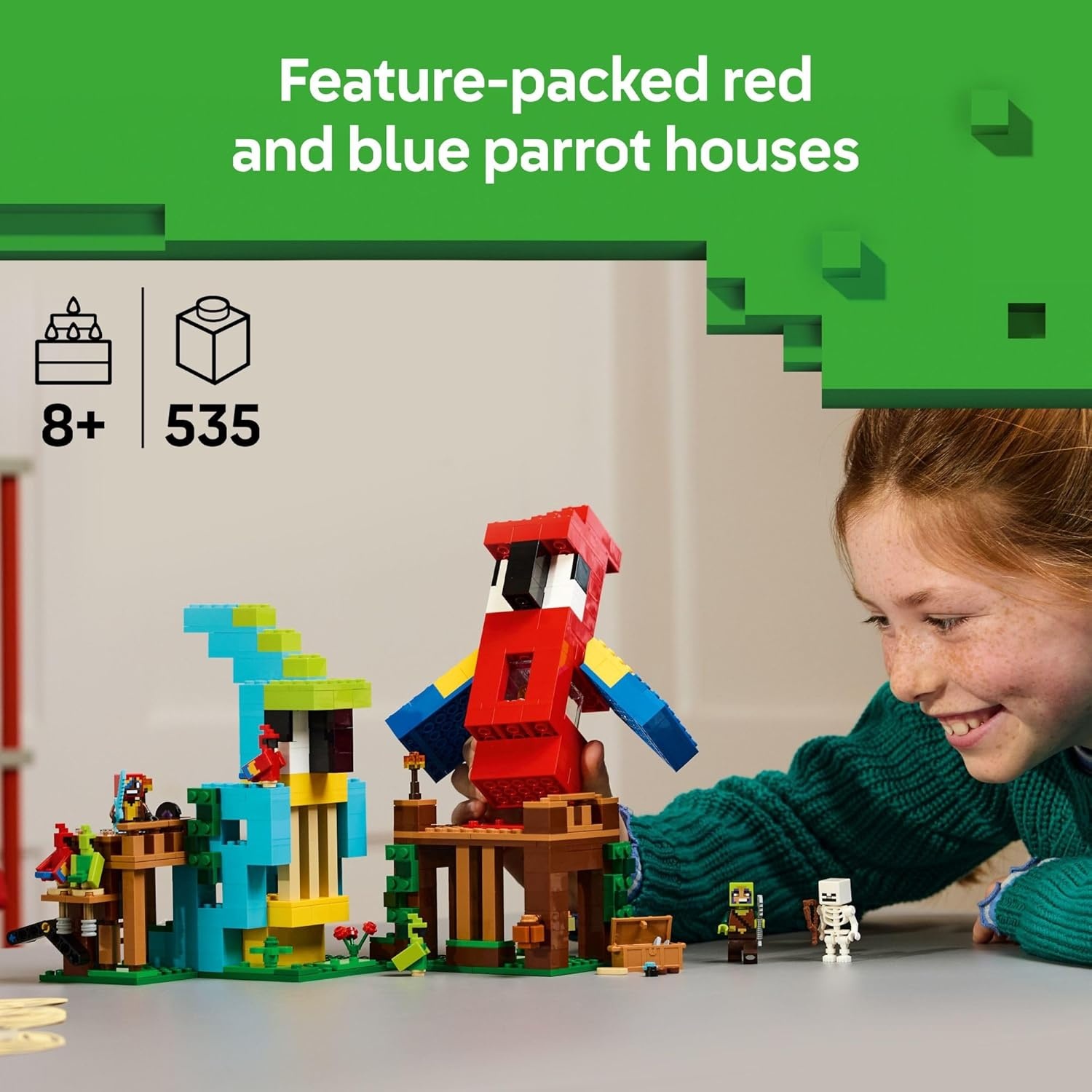 Lego Lego Minecraft The Parrot Houses