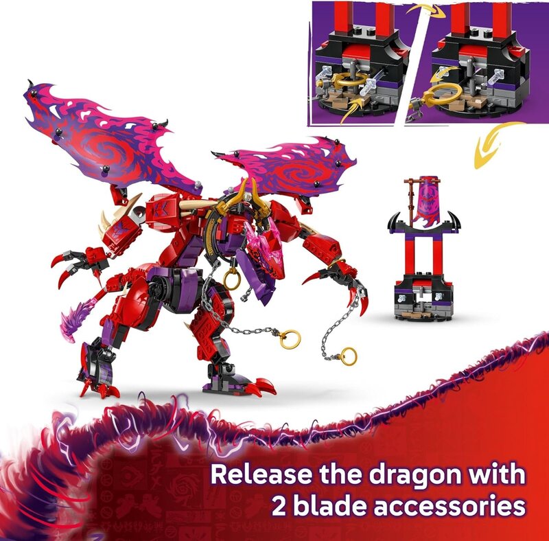Lego Lego Ninjago Thunderfang Dragon of Chaos